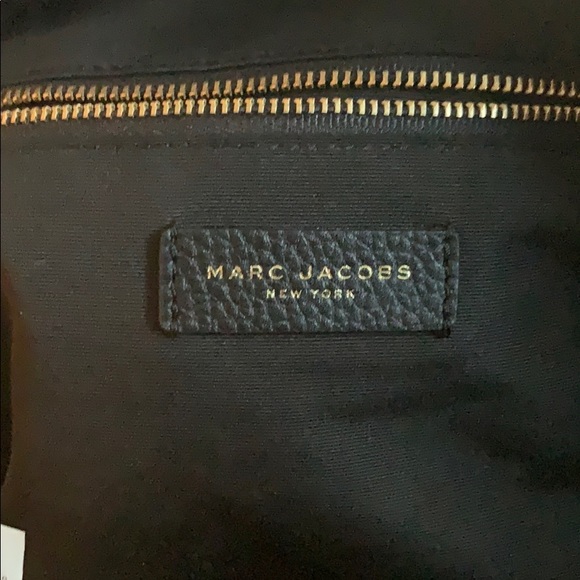 Marc Jacobs Leather Backpack with Tri-Zip